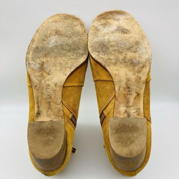 Tory Burch Sabe Caramel Suede Women’s Boots 10M - Picture 11 of 12